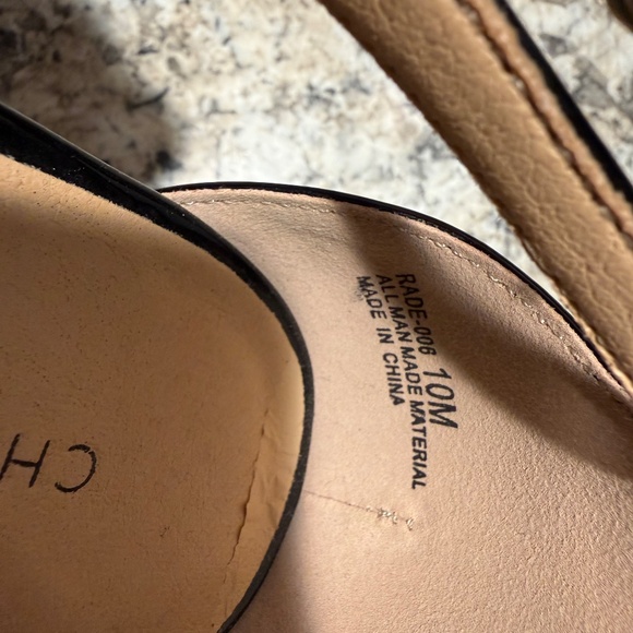 Women’s Black Block Heels with Strap - Picture 3 of 7